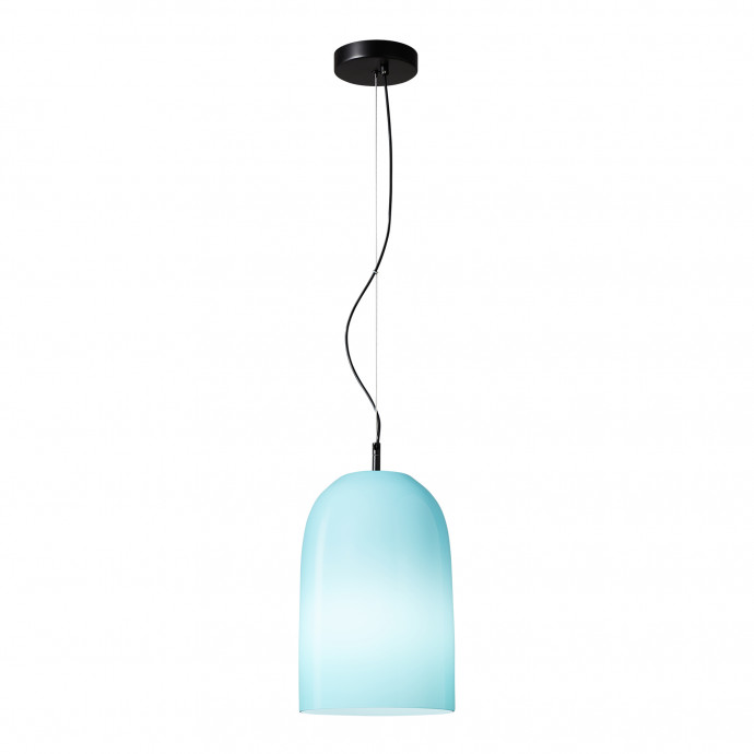 SL2001.403.01 Светильник подвесной ST-Luce Черный/Синий E27 1*60W MILO
