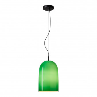 SL2001.413.01 Светильник подвесной ST-Luce Черный/Зеленый E27 1*60W MILO