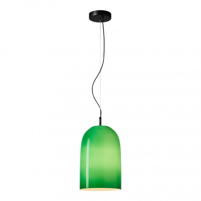 SL2001.413.01 Светильник подвесной ST-Luce Черный/Зеленый E27 1*60W MILO