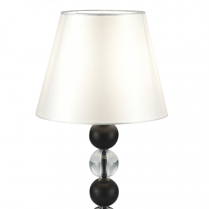 SL2003.404.01 Прикроватная лампа ST-Luce черный/белый E27 1*40W AURORA