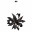 SL453.403.06E Люстра подвесная ST-Luce Черный/Черный E14 6*40W SPIRAGLIO