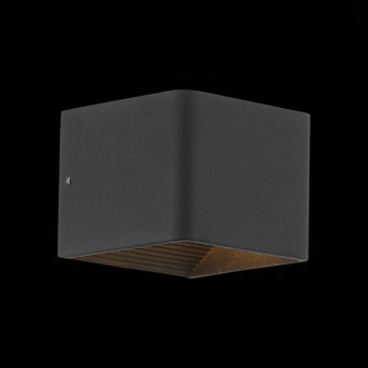 SL455.041.01 Светильник настенный ST-Luce Черный/Черный LED 1*6W 3000K Настенные светильники