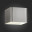 SL592.071.01 Светильник настенный ST-Luce Матовый Никель,Белый/Матовый Никель,Белый LED 1*6W 4000K Настенные светильники