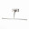 SL595.701.01 Подсветка для картин ST-Luce Матовый Никель/Матовый никель LED 1*8W 4000K Настенные светильники