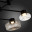 SL6005.403.08 Светильник подвесной ST-Luce Черный/Дымчатый, Прозрачный LED 8*3W 3000K VALLO