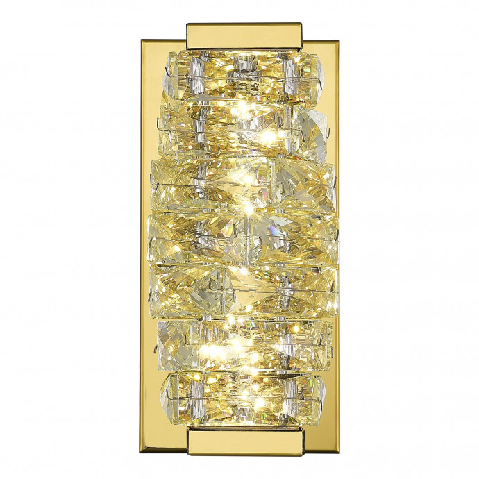 SL6010.201.08 Бра ST-Luce Золотистый/Прозрачный LED 1*8W ESPIRA