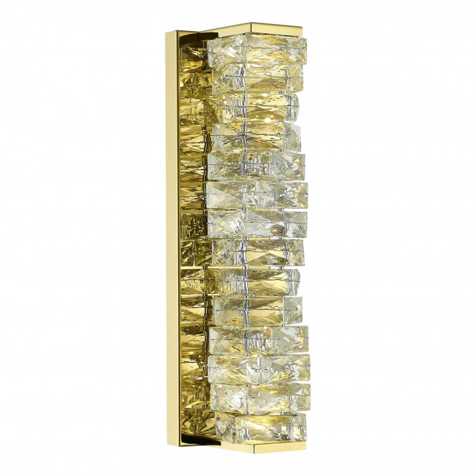 SL6010.201.15 Бра ST-Luce Золотистый/Прозрачный LED 1*15W ESPIRA