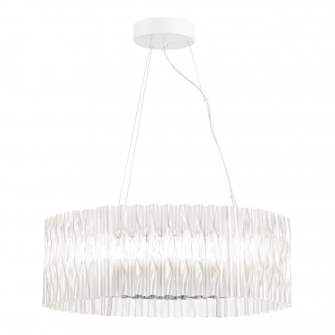 SL6012.103.01 Светильник подвесной ST-Luce Хром/Прозрачный LED 1*64W NAZARE