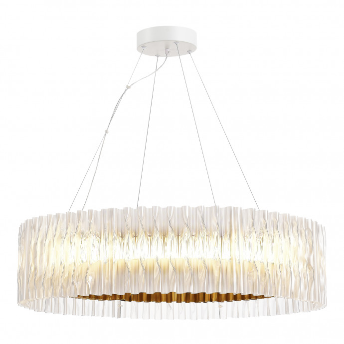 SL6012.213.01 Светильник подвесной ST-Luce Золотистый/Прозрачный LED 1*87W 3000K NAZARE