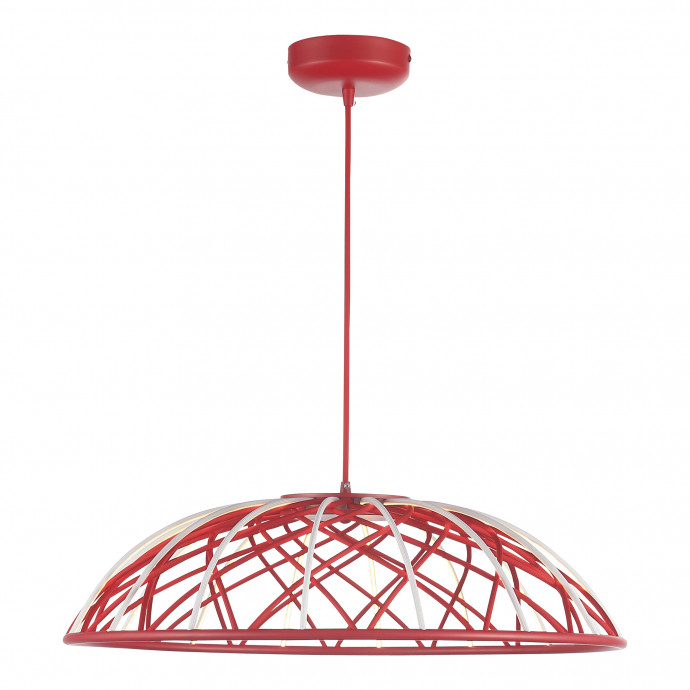SL6016.603.01 Светильник подвесной ST-Luce Красный/Красный LED 1*20W 3000K BOUND