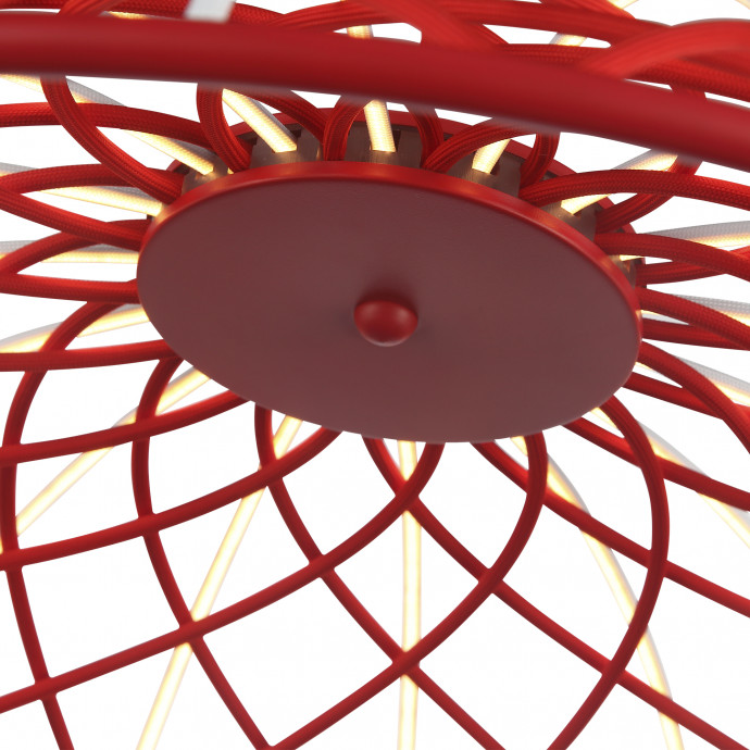 SL6016.603.01 Светильник подвесной ST-Luce Красный/Красный LED 1*20W 3000K BOUND