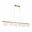 SL6021.203.36 Светильник подвесной ST-Luce золотистый/прозрачный LED 1*36W 3000K VOILE