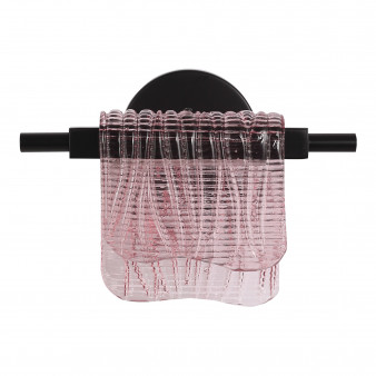 SL6021.401.06 Светильник настенный ST-Luce черный/розовый LED 1*6W 3000K VOILE