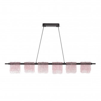 SL6021.403.36 Светильник подвесной ST-Luce черный/розовый LED 1*36W 3000K VOILE