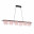 SL6021.403.36 Светильник подвесной ST-Luce черный/розовый LED 1*36W 3000K VOILE