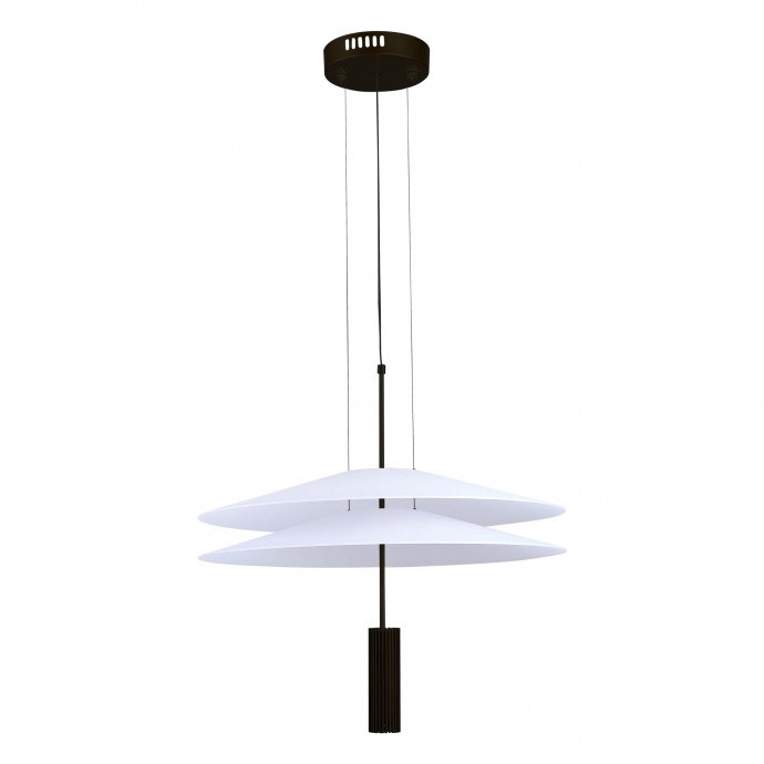 SL6101.403.01 Люстра подвесная ST-Luce Черный/Белый LED 1*15W 3000K ISOLA