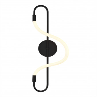 SL6102.401.10 Светильник настенный ST-Luce Черный/Белый LED 1*10W 3000K SAGRATO