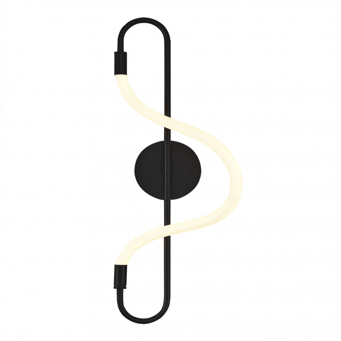 SL6102.401.10 Светильник настенный ST-Luce Черный/Белый LED 1*10W 3000K SAGRATO