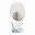 SL6107.104.01 Прикроватная лампа ST-Luce Хром/Белый Хром LED 1*14W 3000K Eclisse