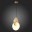 SL6107.203.01 Светильник подвесной ST-Luce Золотистый/Белый Золотистый LED 1*14W 3000K Eclisse