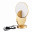 SL6107.204.01 Прикроватная лампа ST-Luce Золотистый/Белый Золотистый LED 1*14W 3000K Eclisse