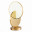 SL6107.204.01 Прикроватная лампа ST-Luce Золотистый/Белый Золотистый LED 1*14W 3000K Eclisse