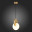 SL6107.213.01 Светильник подвесной ST-Luce Золотистый/Белый Золотистый LED 1*12W 3000K Eclisse
