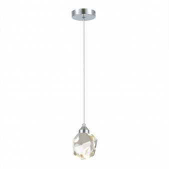 SL6114.103.01 Подвес ST-Luce Хром/Прозрачный LED 1*3W 3000K CASCATO