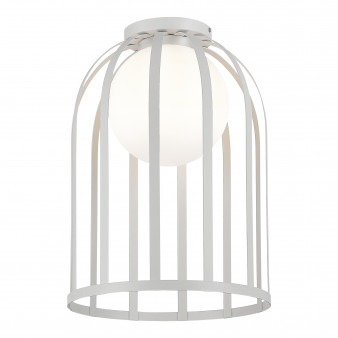 SL6129.502.01 Светильник потолочный ST-Luce Белый/Белый E27 1*60W NORDIC