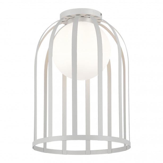 SL6129.502.01 Светильник потолочный ST-Luce Белый/Белый E27 1*60W NORDIC