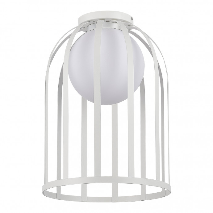 SL6129.502.01 Светильник потолочный ST-Luce Белый/Белый E27 1*60W NORDIC