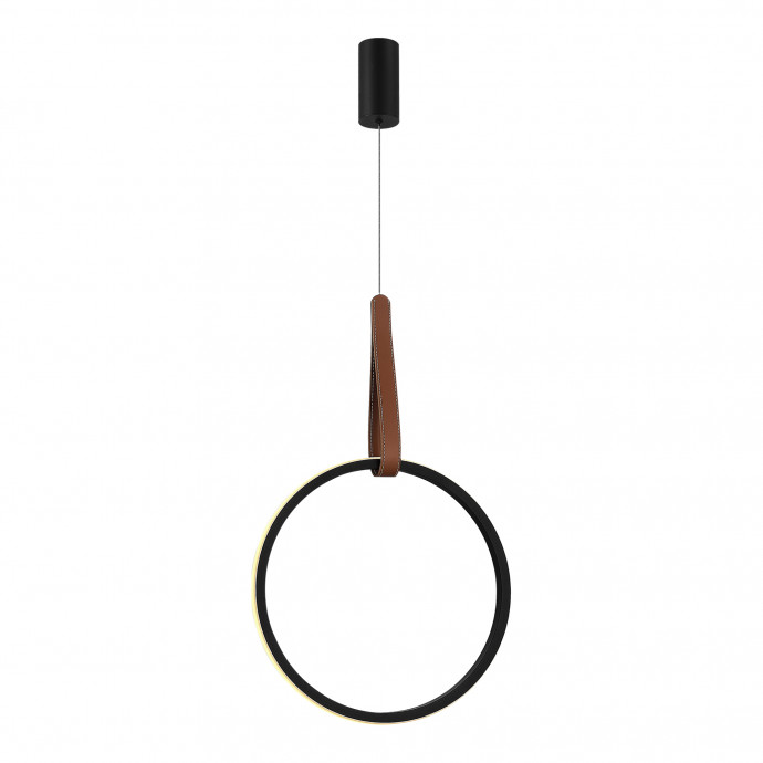 SL6131.403.20 Светильник подвесной ST-Luce Черный/Черный, Терракотовый LED 1*20W 4000K SHAPE