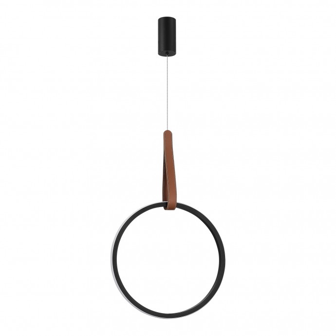 SL6131.403.20 Светильник подвесной ST-Luce Черный/Черный, Терракотовый LED 1*20W 4000K SHAPE