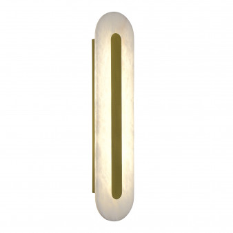 SL6139.211.01 Светильник настенный ST-Luce золотистый/белый LED 1*12W 3000K / 4000K / 6000K GEOM
