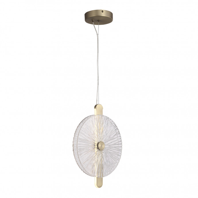 SL6141.303.01 Светильник подвесной ST-Luce бронза/прозрачный LED 1*11W 4000K WASI