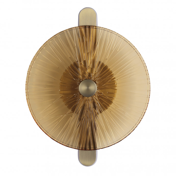 SL6141.311.01 Светильник настенный ST-Luce бронза/янтарь LED 1*11W 4000K WASI