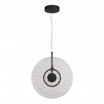 SL6142.403.01 Светильник подвесной ST-Luce черный/радужный LED 1*8W 4000K ALUMNO