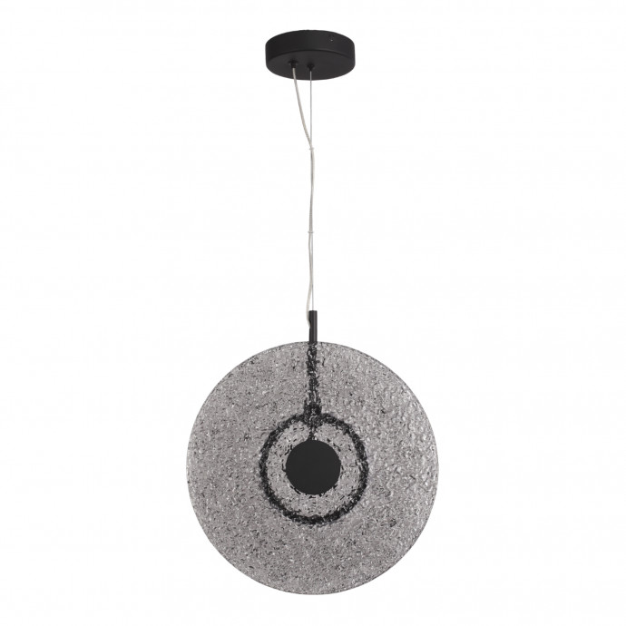 SL6142.413.01 Светильник подвесной ST-Luce черный/дымчатый LED 1*8W 4000K ALUMNO