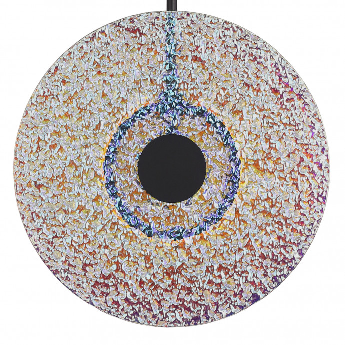 SL6142.423.01 Светильник подвесной ST-Luce черный/радужный LED 1*8W 4000K ALUMNO