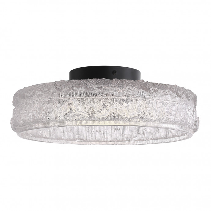 SL6143.402.01 Светильник потолочный ST-Luce черный/прозрачный LED 1*15W 4000K ANTIKE