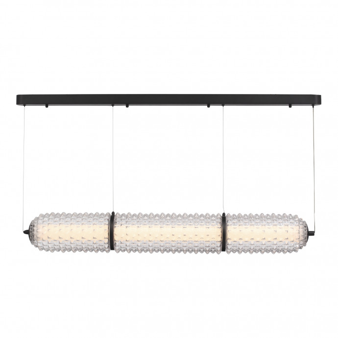 SL6144.413.01 Светильник подвесной ST-Luce черный/прозрачный LED 1*37W 4000K SAGUARO