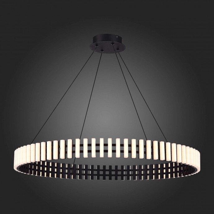 SL6203.403.40 Люстра подвесная ST-Luce Черный/Белый LED 1*40W 3000K ESTENSE
