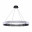 SL6203.403.40 Люстра подвесная ST-Luce Черный/Белый LED 1*40W 3000K ESTENSE