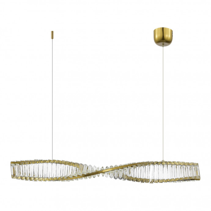 SL6205.313.01 Светильник подвесной ST-Luce Латунь/Прозрачный LED 1*21W 4000K ELICA