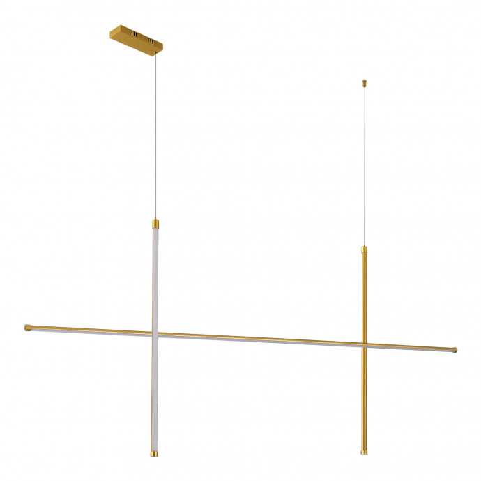 SL6207.203.50 Светильник подвесной ST-Luce Матовое золото LED 1*50W 3000K RETICO