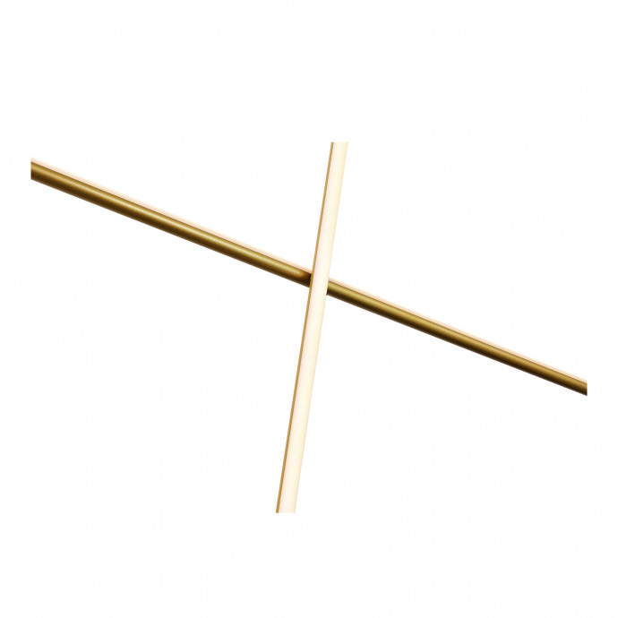 SL6207.203.50 Светильник подвесной ST-Luce Матовое золото LED 1*50W 3000K RETICO