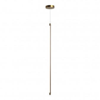 SL6225.303.01 Светильник подвесной ST-Luce Латунь/Терракотовый, Белый LED 1*12W 3000K BRICK