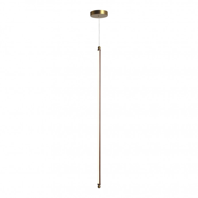 SL6225.303.01 Светильник подвесной ST-Luce Латунь/Терракотовый, Белый LED 1*12W 3000K BRICK