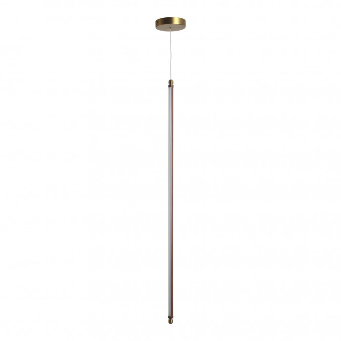 SL6225.303.01 Светильник подвесной ST-Luce Латунь/Терракотовый, Белый LED 1*12W 3000K BRICK