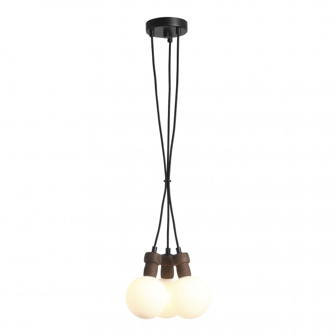 SL6226.403.03 Светильник подвесной ST-Luce Черный/Белый G9 3*5W 4000K CORK